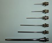 Nosel jarum pemanas udara panas