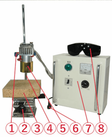 Pemanas titik halogen Kit lab R&D LKHPH-60FA/f30/36V-450W + HCVD Pemanas titik halogen Kit lab R&D LKHPH-60FA/f30/36V-450W + HCVD