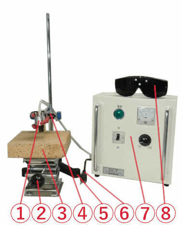 Pemanas titik halogen Kit lab R&D LKHPH-35CA/f15/12V-110W + HCV Pemanas titik halogen Kit lab R&D LKHPH-35CA/f15/12V-110W + HCV