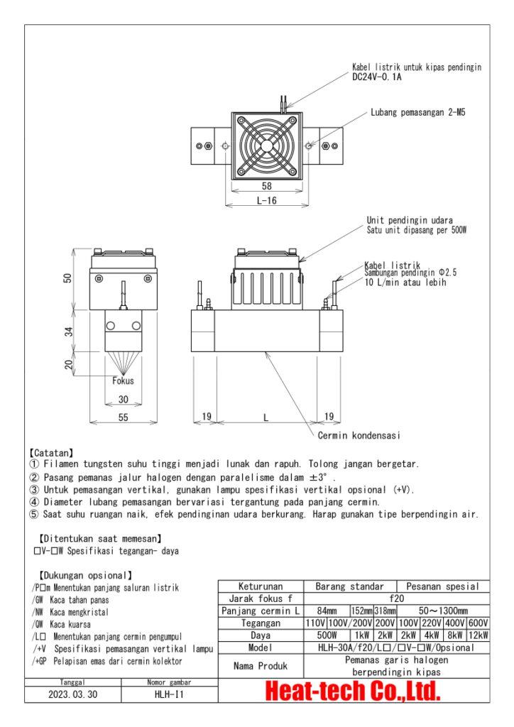 Gambar eksterior HLH-30