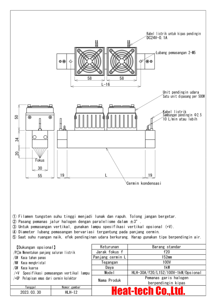 Gambar eksterior HLH-30