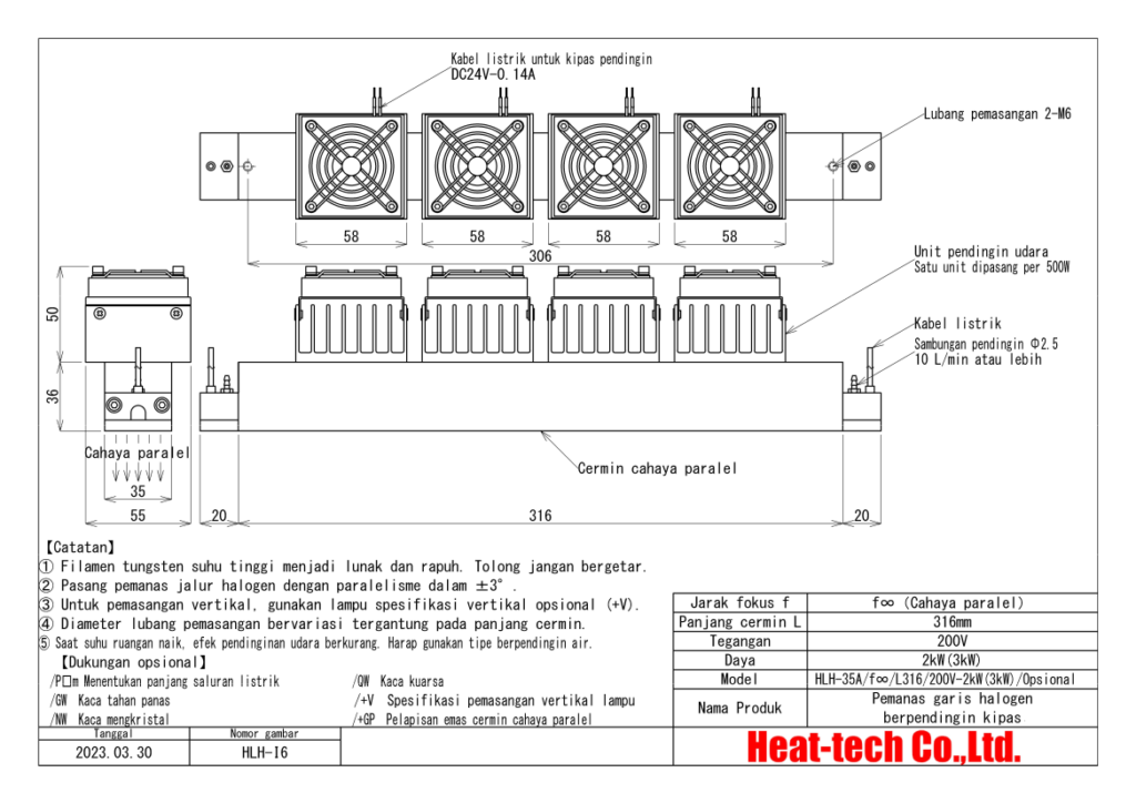 Gambar eksterior HLH-35
