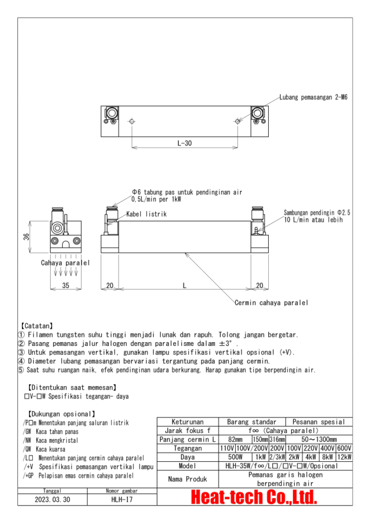 Gambar eksterior HLH-35