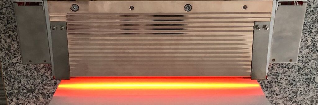 Pemanas garis halogen Kit lab R & D LKHLH-55A/f25/200V-2kW + HCV