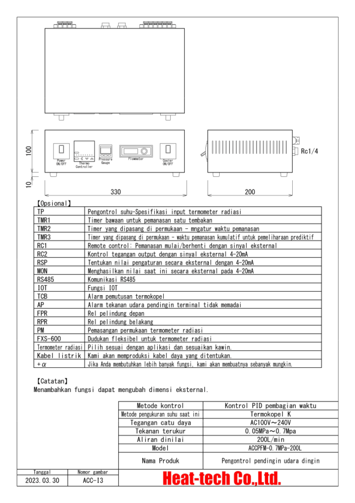 Pengontrol pendingin udara dinginj seri ACC Pengontrol pendingin udara dinginj seri ACC