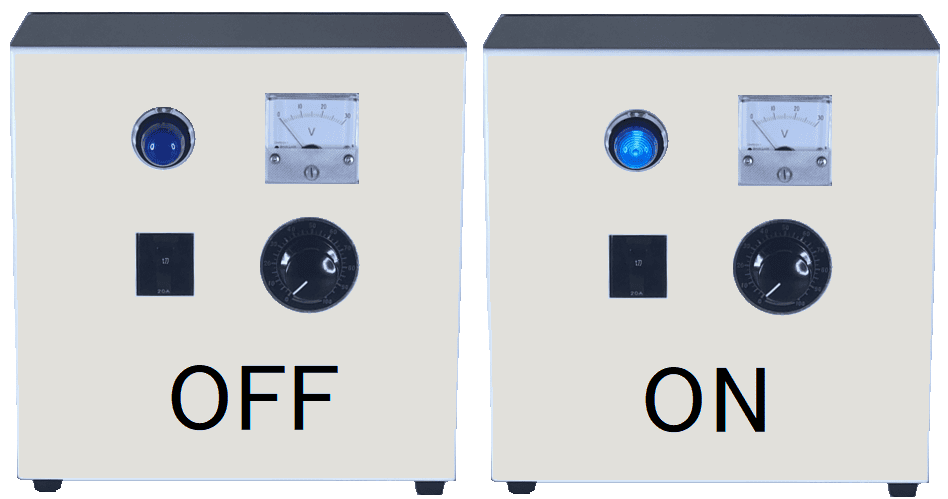 Pengontrol pemanas daya manual untuk pemanas halogen seri HCV Pengontrol pemanas daya manual untuk pemanas halogen seri HCV