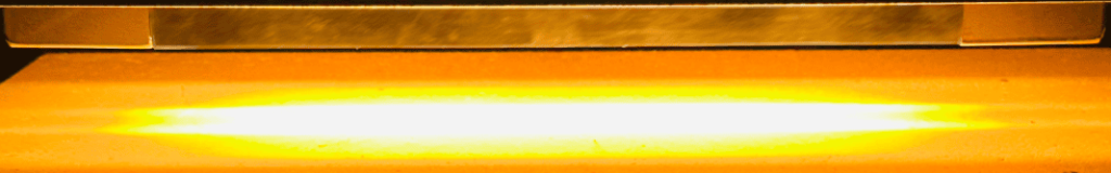 Pemanas garis halogen ukuran kompak tipe cahaya paralel Seri HLH-40