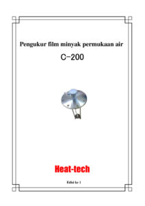 Pengukur film minyak permukaan air C-200