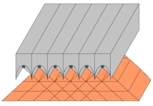 Pemanas garis inframerah jauh tipe fokus seri FLH-30