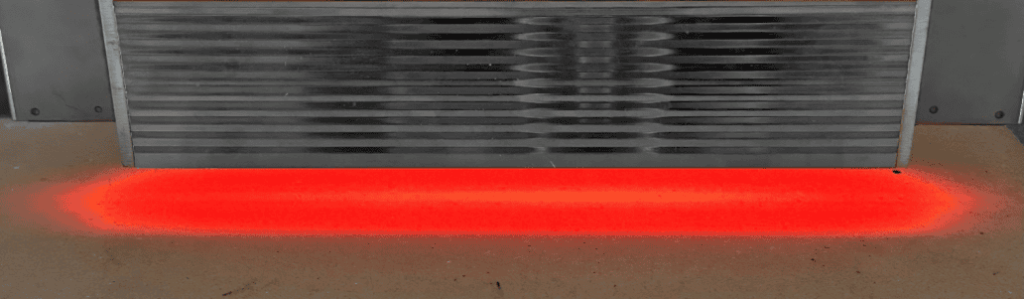 Jenis lampu paralel kinerja tinggi Pemanas garis inframerah jauh FLH-55