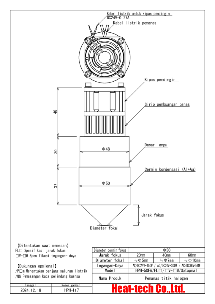 Gambar Eksterior HPH-50 Gambar Eksterior HPH-50